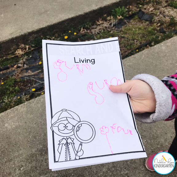 Living and Nonliving Things Nature Walk