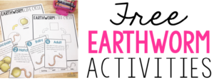 Try These Free Earthworm Activities With Your Class Today! - Natalie ...