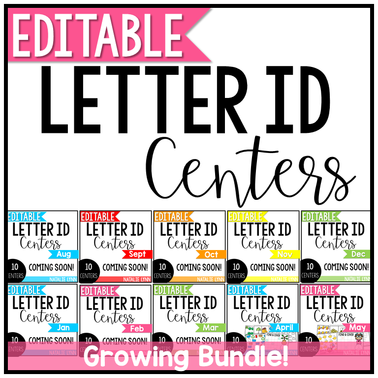 Editable letter id centers 