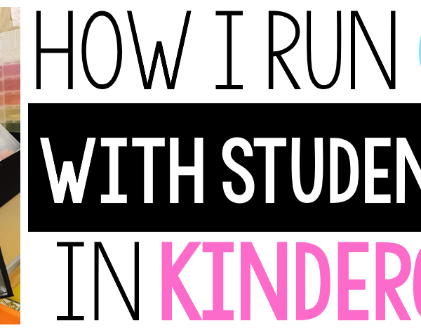 How I Run Centers with Student Choice in Kindergarten
