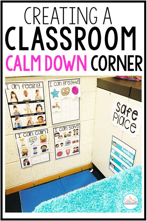 Creating a calm down corner in your classroom