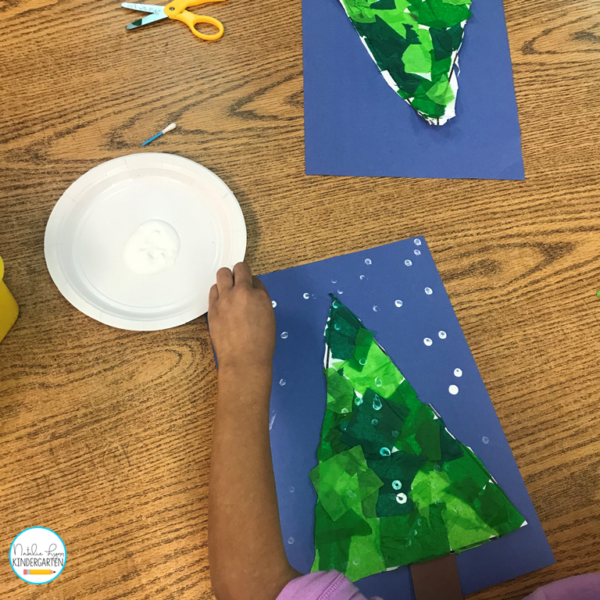 The Easiest Winter Trees Craft for Kids - Natalie Lynn Kindergarten