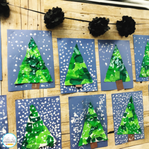 The Easiest Winter Trees Craft for Kids - Natalie Lynn Kindergarten