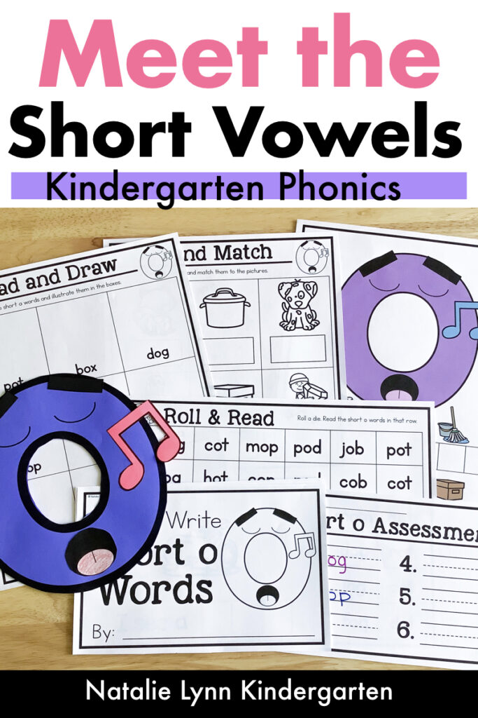 How to teach CVC words in kindergarten | short vowel activities to teach the short vowel sounds in kindergarten