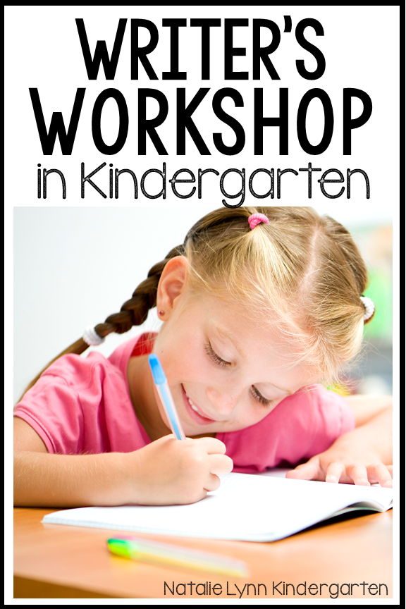 Writer's workshop in kindergarten - what does writing workshop look like in kindergarten