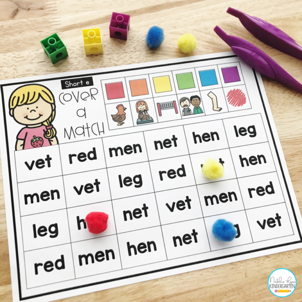 The Best CVC Word Activities for Kindergarten {Freebies Included ...