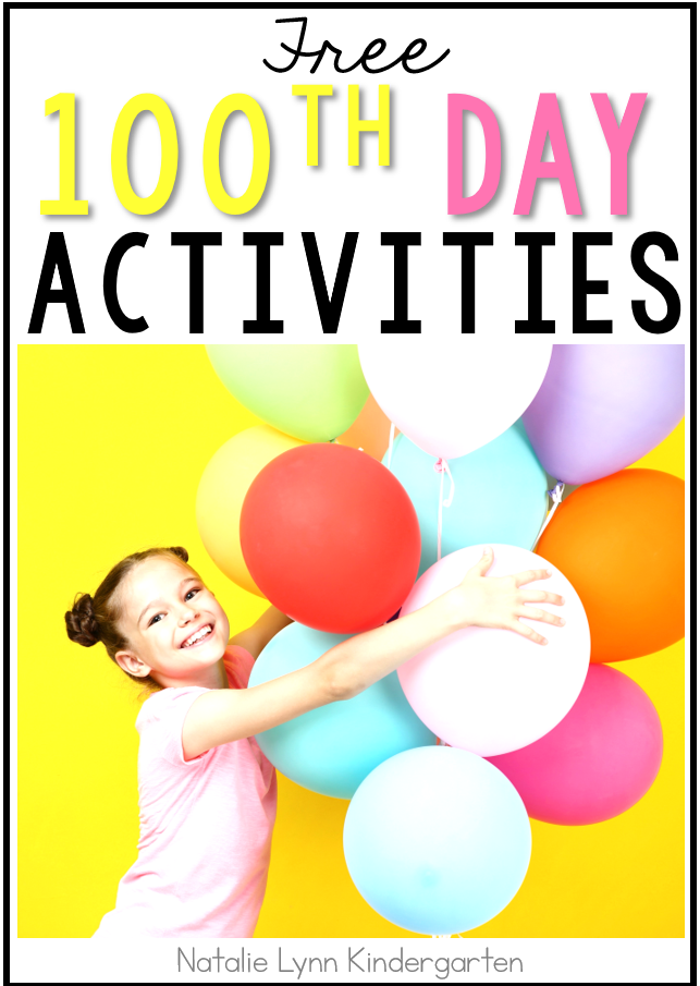 Free 100th day activities, crafts, and a 100 day crown.