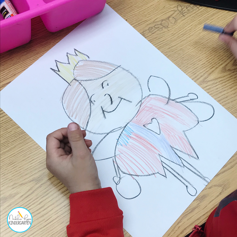 dental health week activity tooth fairy directed drawing