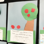 Free Apple Tree Subtraction Craft for Kindergarten - Digital Too!