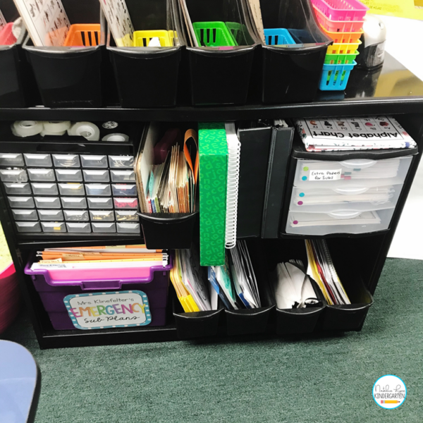 Organizing Your Small Group Area in Kindergarten