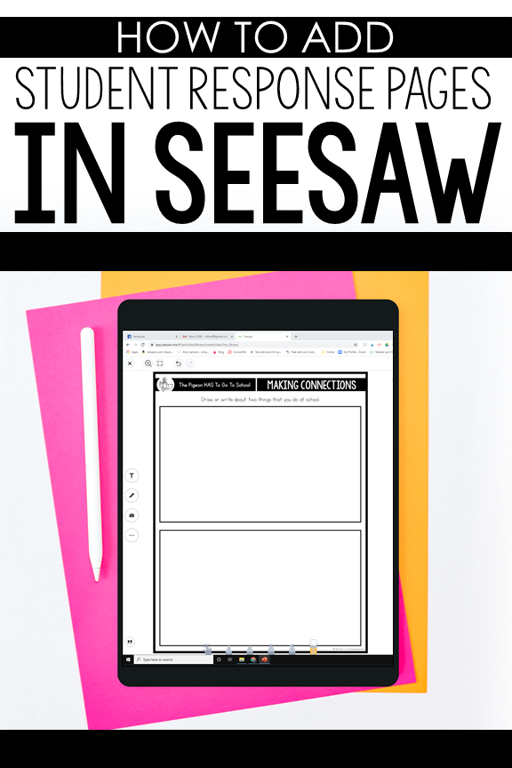 seesaw tutorial for kindergarten | how to upload assignments in seesaw