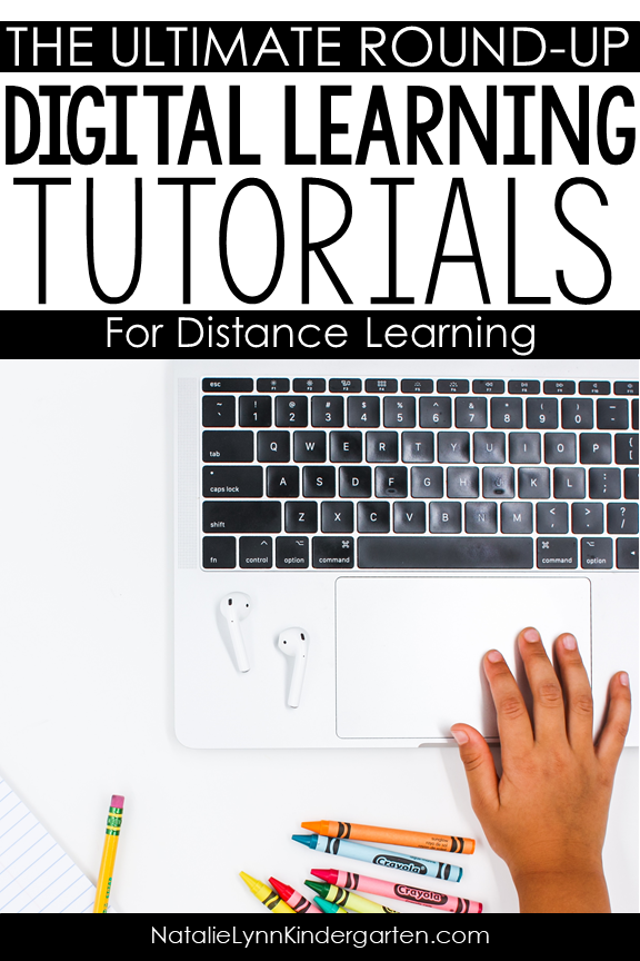 virtual learning tutorials round up | Google Slides tutorial | Seesaw Tutorial | Google Forms tutorial | Google Classroom Tutorial