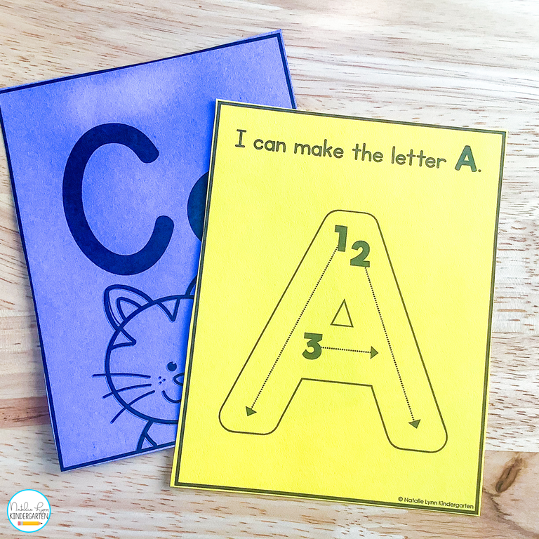 letter formation cards for your ELA tool kit