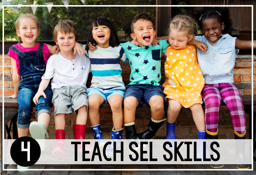 tips for new teachers - teach social and emotional skills