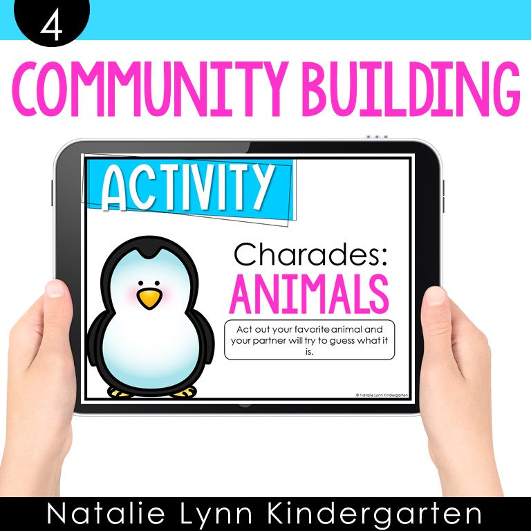 community building activities for elementary