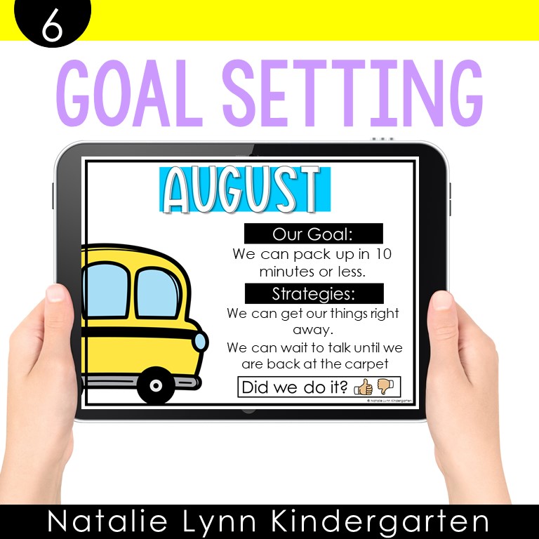 class goal setting for elementary