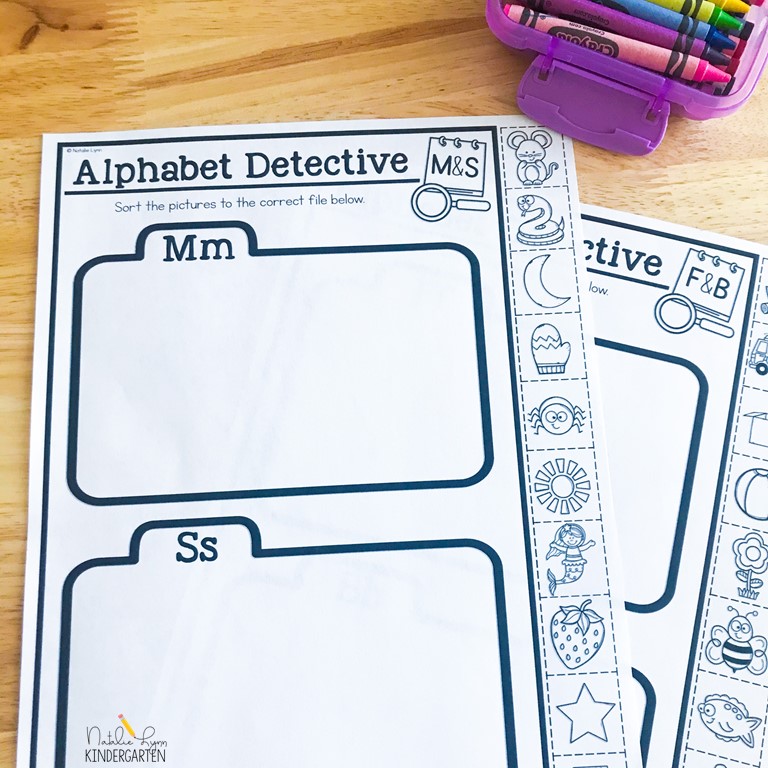 letter sounds worksheets beginning sounds sorts kindergarten