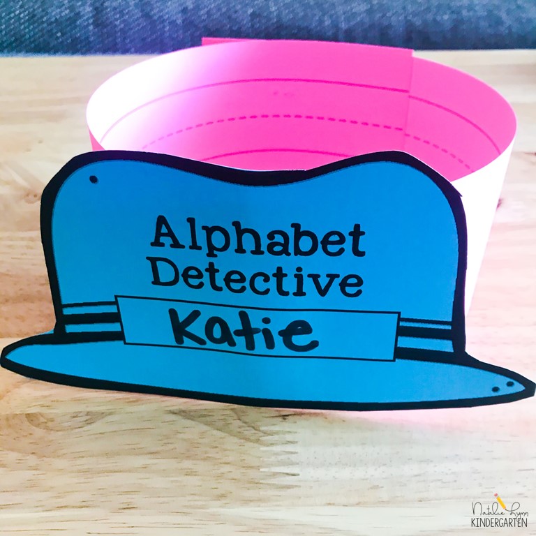 alphabet detectives hat
