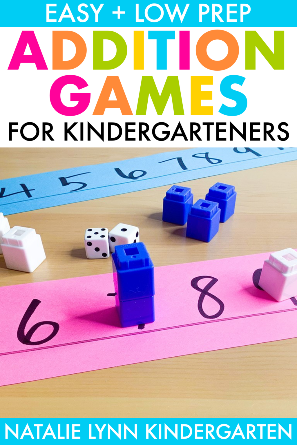 Easy Addition Math Game for Kindergarten