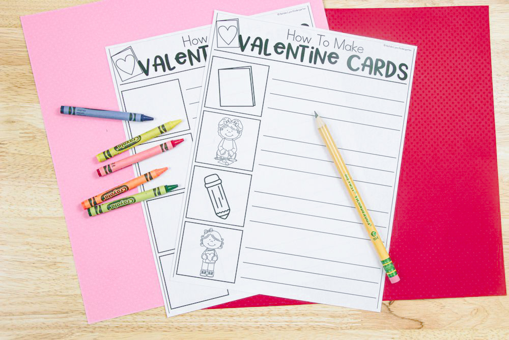 Free Valentine's Day writing activities | How to make a Valentine