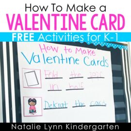 free valentine's day writing activities for elementary | how to make a Valentine card
