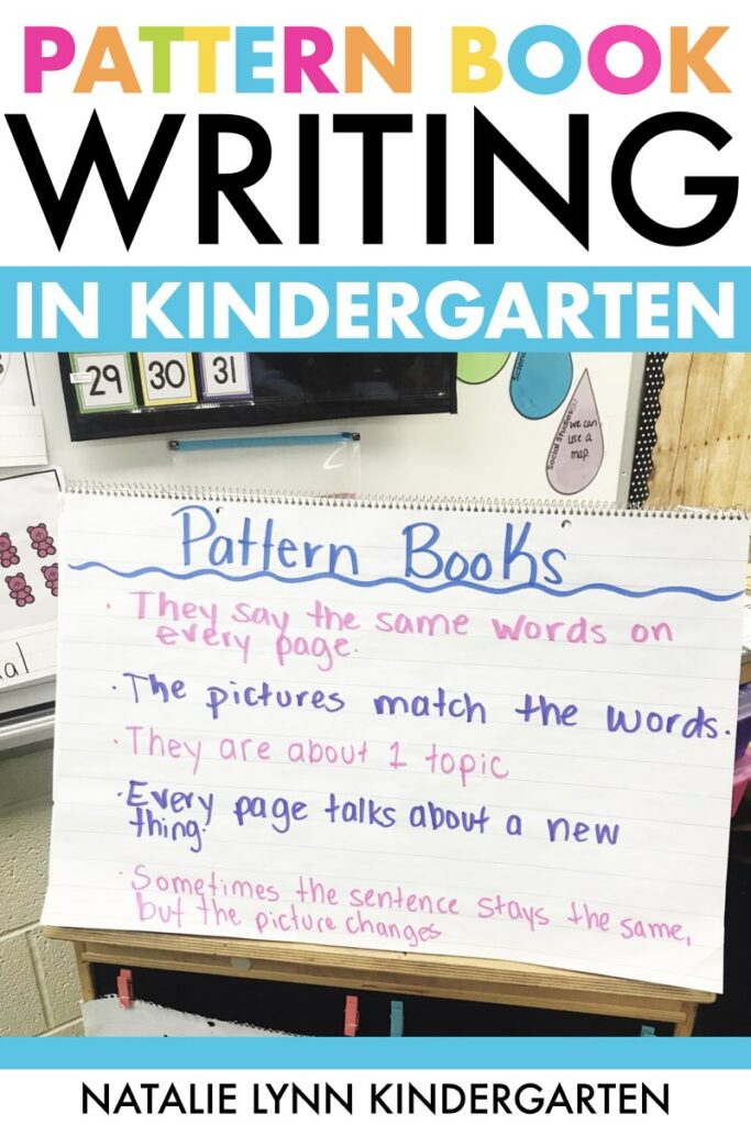 Watch your kindergarten students writing confidence soar as they grow as writers during this pattern books writing unit! Learning how to write pattern books is a great way to build strong writers during your Kindergarten Writers Workshop.