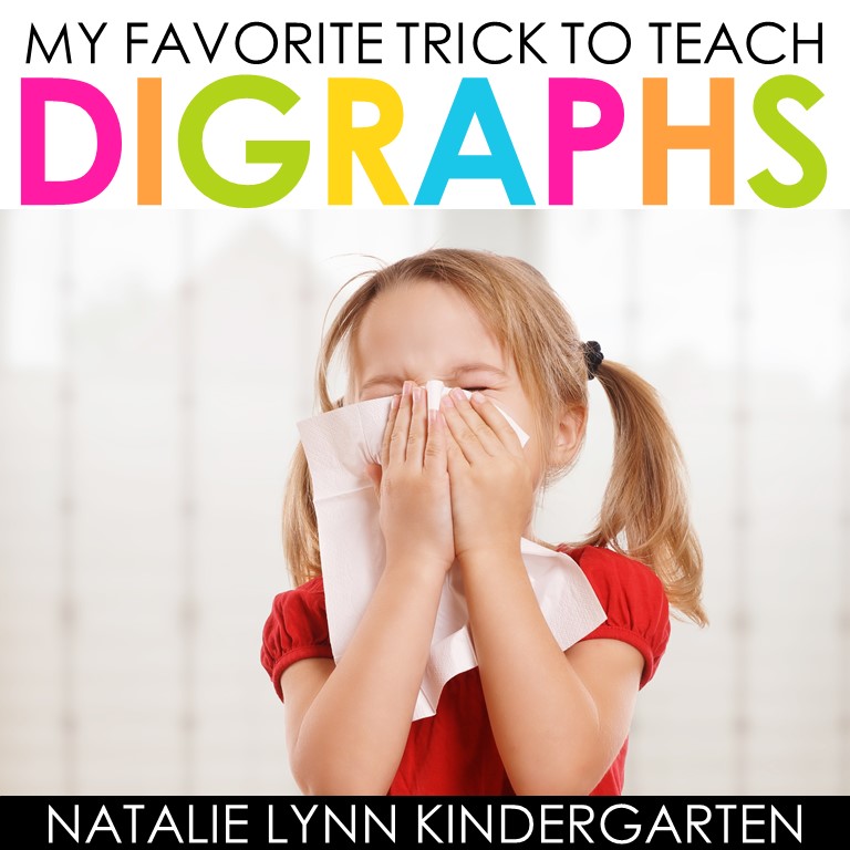 the best trick to teach digraphs in kindergarten