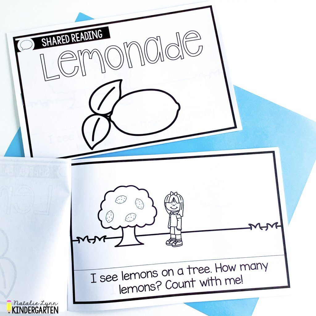 When Grandma Gives You a Lemon Tree activities lemonade poem for Kindergarten 
