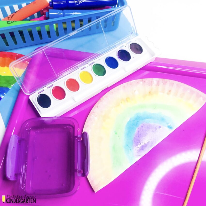 The Easiest Rainbow Craft Your Kids Will Love! - Natalie Lynn Kindergarten