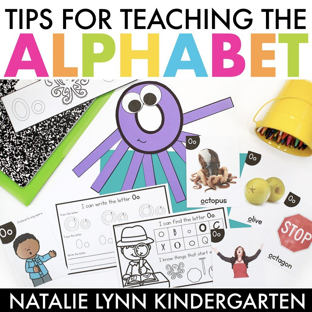 How to teach the alphabet in Kindergarten