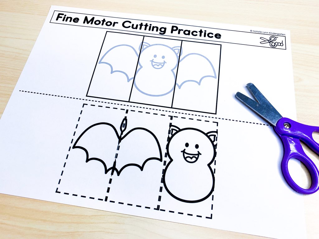 How to teach students to cut with scissors | cutting puzzles