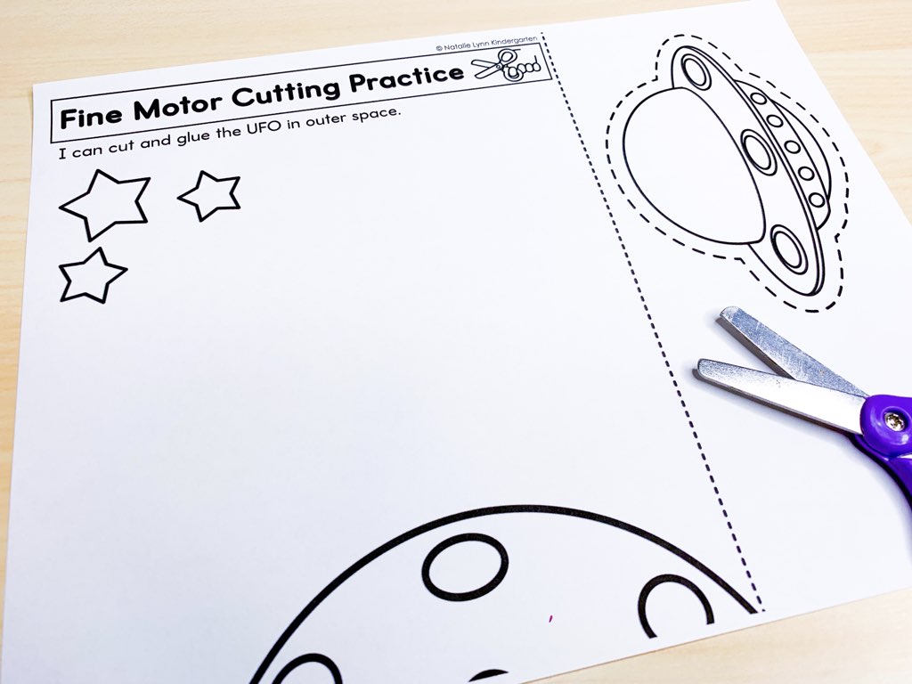 Scissor cutting practice Pages