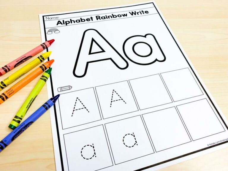 6 Fun and Free No Prep Alphabet Centers