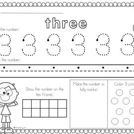 Numbers 1-20 Worksheets for Kindergarten - Natalie Lynn Kindergarten