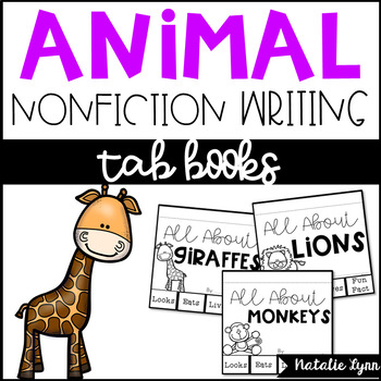 All About Animals Nonfiction Writing - Natalie Lynn Kindergarten