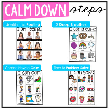 Calm Down Kit | Classroom Calm Down Corner & Personal Calm Down ...