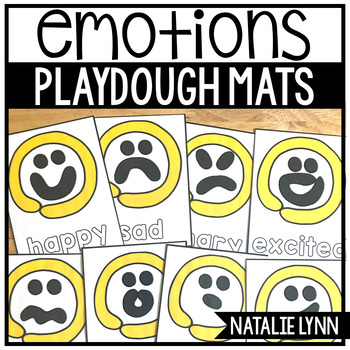 Playdough Mats: Emotions
