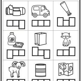 CVC Words Worksheets | CVC Word Box It Up - Natalie Lynn Kindergarten