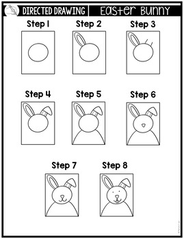 Easter Bunny Drawing - How To Draw The Easter Bunny Step By Step