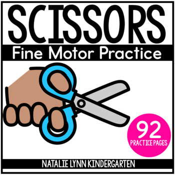 Scissors Skills, Scissor Cutting Practice