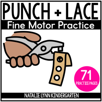 Alphabet Hole Punch Task Cards for Fine Motor Skills