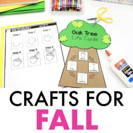 fall crafts for kindergarten and 1st grade