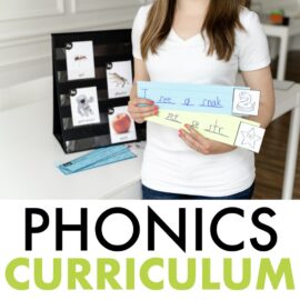 phonics curriculum kindergarten 1st grade