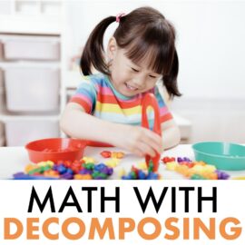 teaching math decomposing numbers