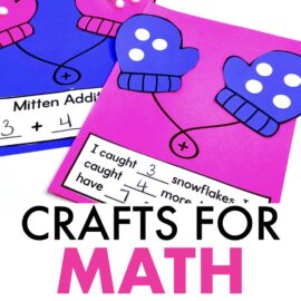 math crafts for preschool kindergarten 1st grade