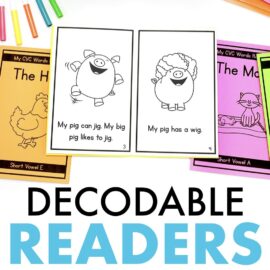 Decodable books and readers