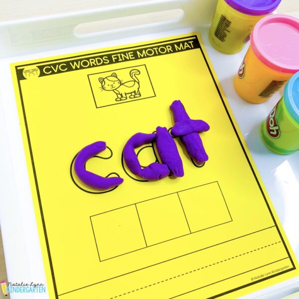 6 Tips For Teaching CVC Words in Kindergarten