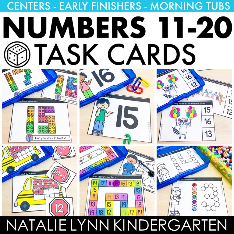 numbers-to-20-math-centers-and-activities-kindergarten-math-task-cards