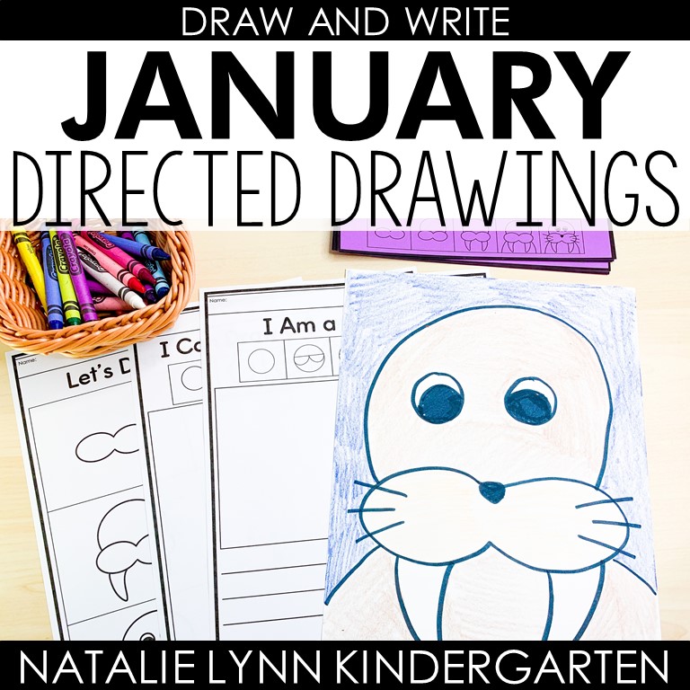 January Directed Drawings and Writing