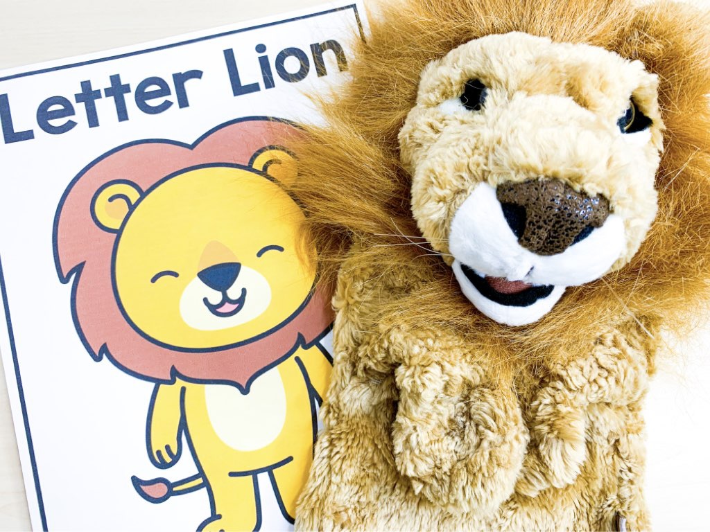 Letter Lion preschool and pre-K phonics curriculum